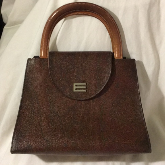 Etro Brown and Tan Handbag - Picture 2 of 9
